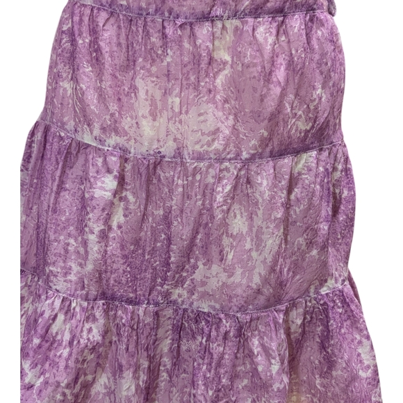 Talbots Lavender A-Line Lace Skirt - Picture 3 of 6
